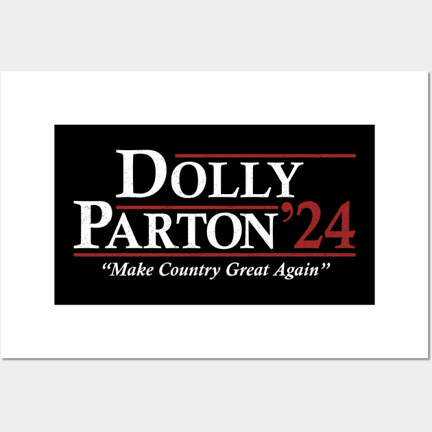 Dolly 2024 For President Wall Art by RomanDanielsArt